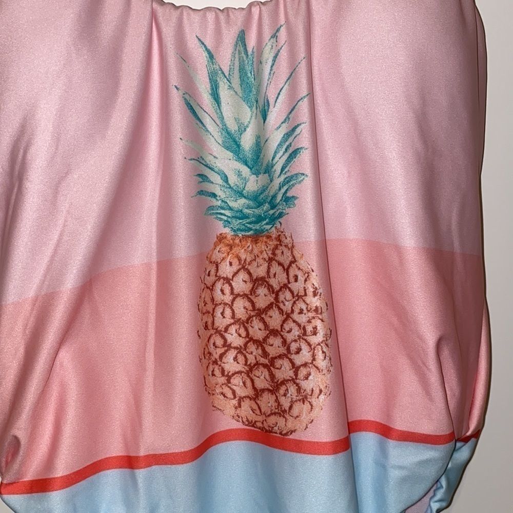 NWT Bikini Lab One Piece Pineapple Swimsuit S - Picture 6 of 6